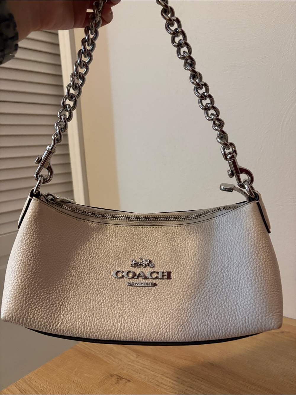 Coach Charlotte White Shoulder Bag